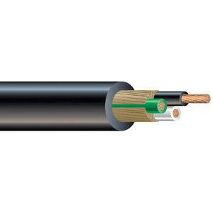 Multi-conductor copper service entrance cable for residential and commercial power wiring.