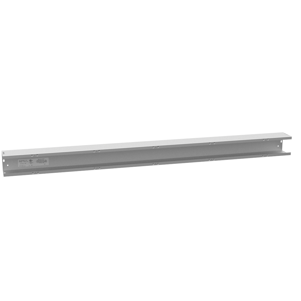 Aluminum busway housing for electrical power distribution in commercial and industrial systems.